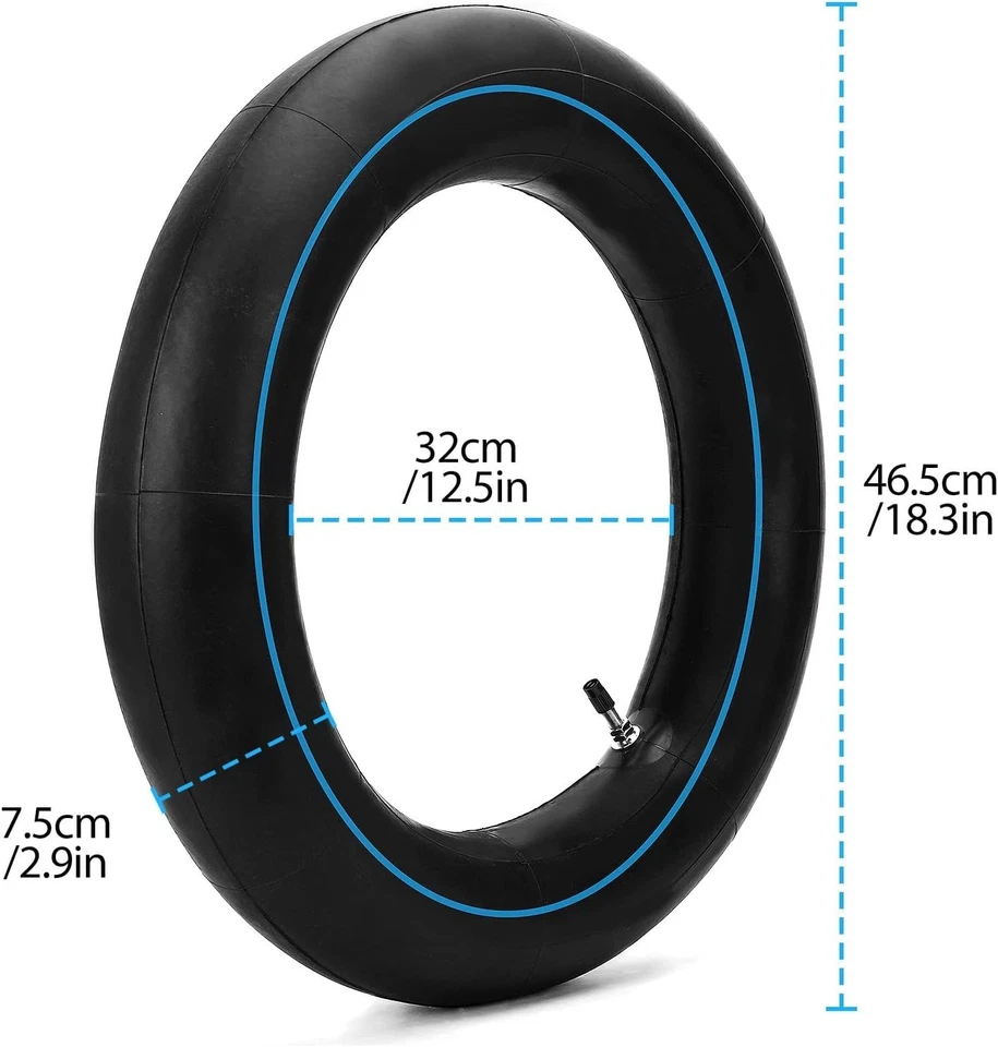 Dirt Bike Inner Tube Rubber 12 Inch Heavy Duty TR4 Valve for 70cc 125cc - Image 4 of 4
