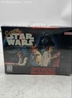 Vintage Super Nintendo Entertainment System Star Wars Video Game In Box