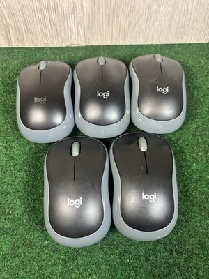 Lot of 5 Logitech Logi Wireless Mouse M185 w/o dongles Free Shipping