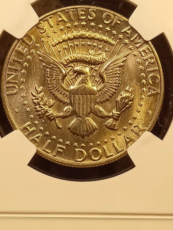 1982-P Kennedy No "FG" NGC MS67 ! - Image 3 of 3