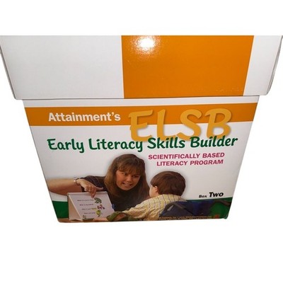 Attainment Early Literacy Skills Builder ELSB Kit Box Two Elementary School