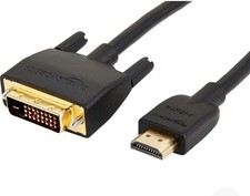 Amazon Basics HDMI to DVI Adapter Cable, Bi-Directional 6ft NEW