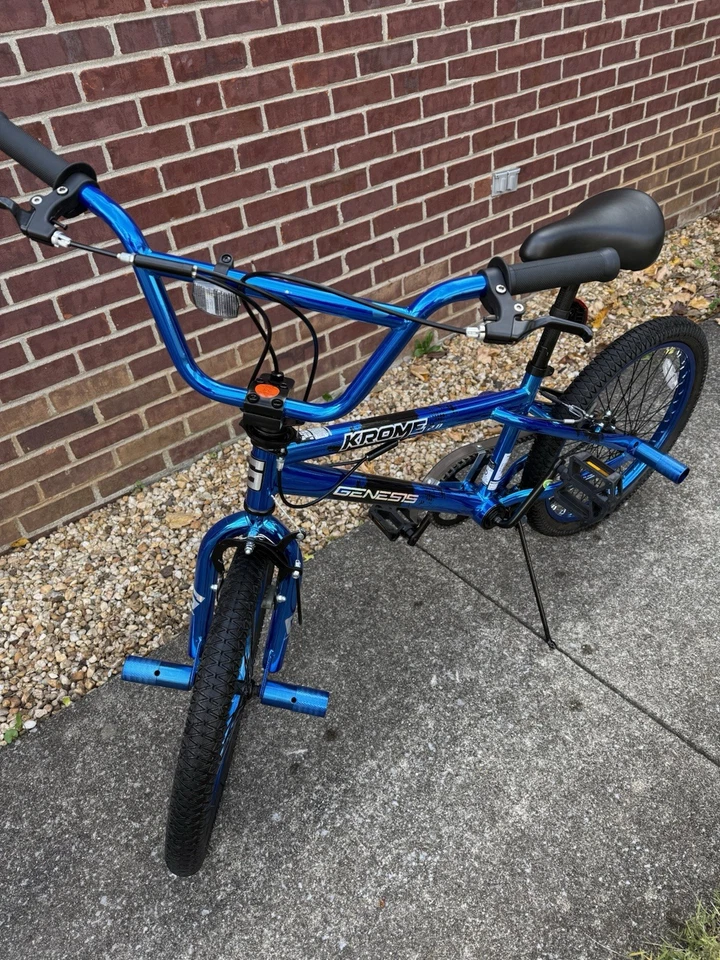 Велосипед для веломотокросса Krome Genesis 2,0 20 дюймов синий - Изображение 3 из 4