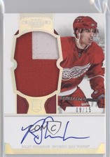 2012-13 Panini Dominion Rookie Parallel 9/15 Riley Sheahan #122 Patch Auto 0c3