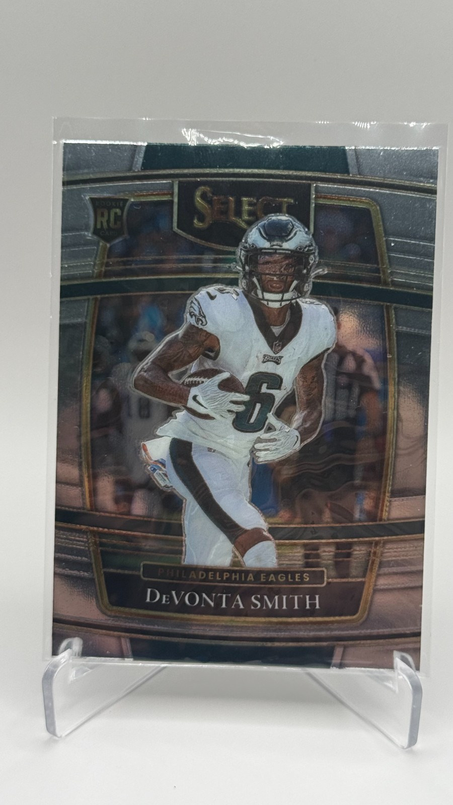 2021 Panini Select - Concourse Devonta Smith #49 Silver Prizm (RC)