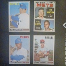 Topps MLB Vintage Baseball Trading Card Lot 23 Cards 1970 Multiple Teams Players