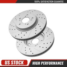 Front Drilled Disc Rotors For Integra Honda Accord Civic Cr-V Hr-V 2023 - 2025