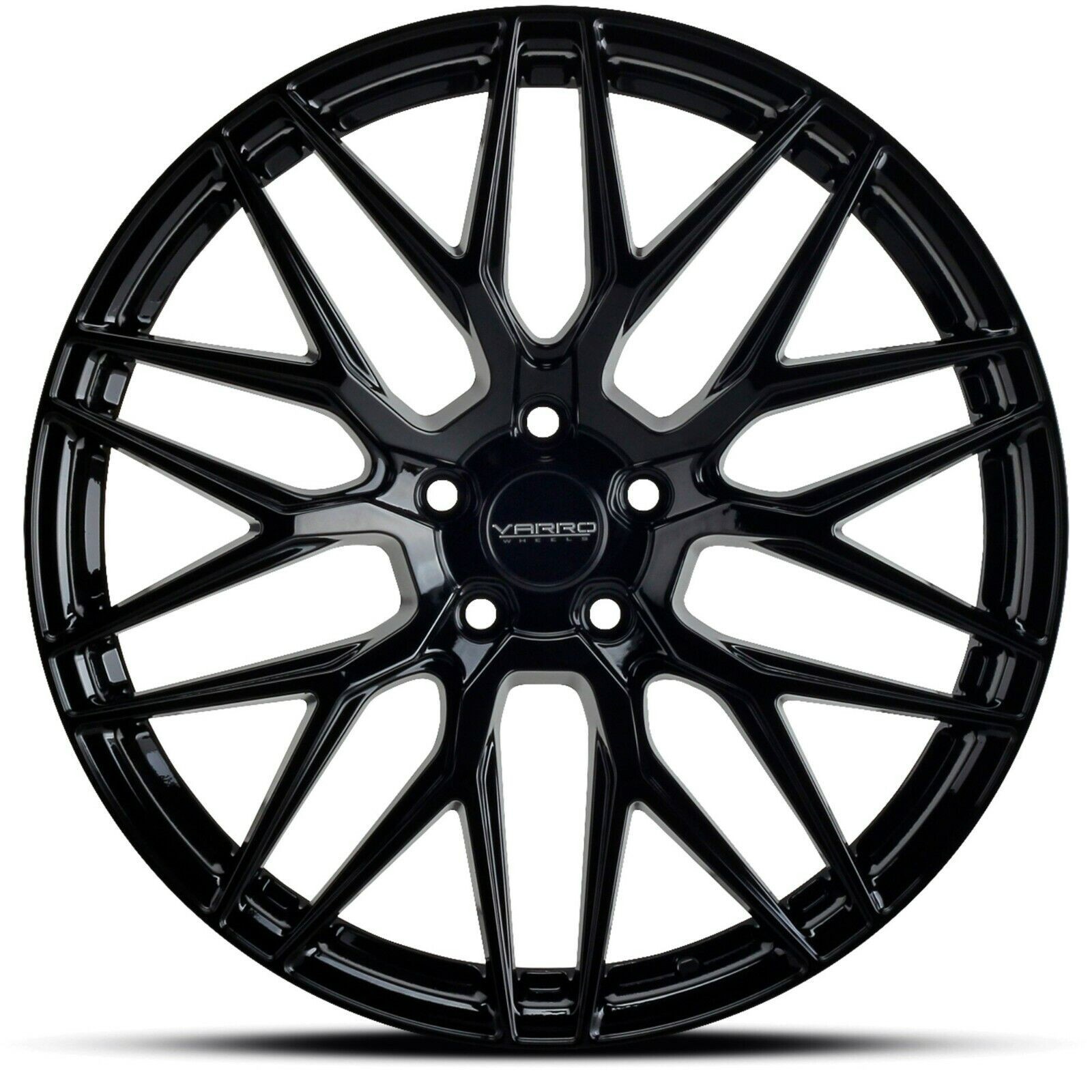 22" inch Varro VD06 Wheels fit Bentley Bentayga Gloss Black with Tires New Rims