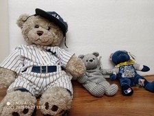 NY YANKEES BEARS - BUILD-A-BEAR, SALVINO'S BAMMERS JETER, ML BEAR DEREK JETER