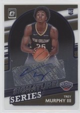 2021-22 Panini Donruss Optic Signature Series Trey Murphy III #SS-TMY Auto 0fn0