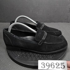 Vaneli Shoes Womens Size 10 Black Suede Loafe...