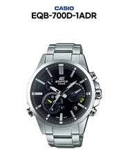 CASIO Edifice EQB-700D-1ADR Bluetooth Mobile Link Men's Metal Band Watch Silver