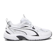PUMA Milenio Tech Lace Up  Mens White Sneakers Casual Shoes 39232201