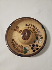 Tonala Mexican Hand Painted Sombrero Ashtray ...