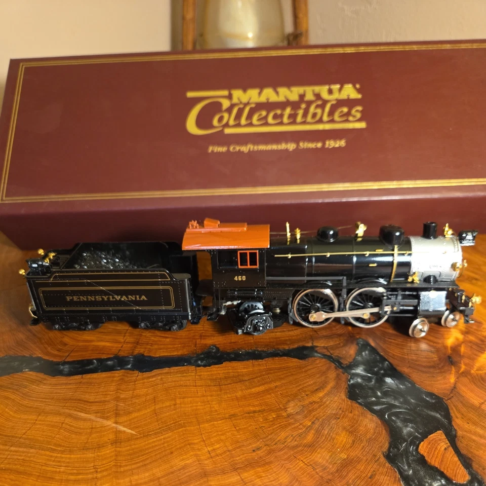 Mantua HO Scale 4-4-2 Steam Locomotive #460 “Lindbergh Special” – Pennsylvania - Image 3 of 4