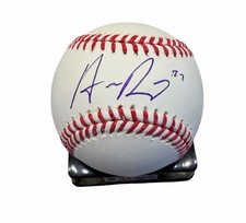 Austin Riley Signed Baseball Atlanta Braves Autographed Auto PSA