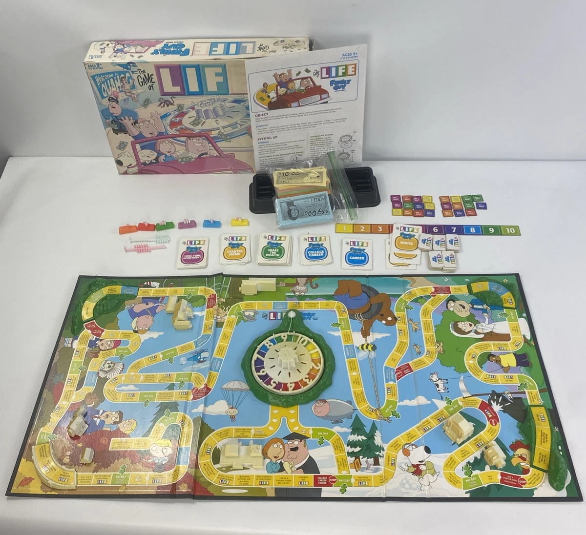 Game of Life 6 Players Contemporary Manufacture Board