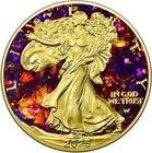 2025 U.S. Eagle Metal Black Opal Edition 1 oz Silver Coin (500 Mintage)