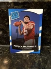 2017 Panini Donruss - Rated Rookie Patrick Mahomes II #327 (RC)