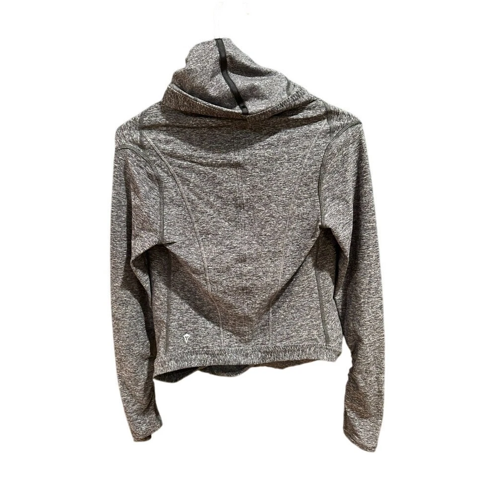 Ivivva by Lululemon Athletic Shrug Heather Grey Wrap Waist Size 12 Girls - Image 2 of 4