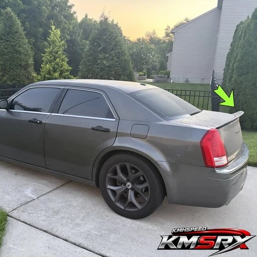 Chrysler 300 SRT-8 2005-2010 Sedan Fits Rear Trunk Duckbill Spoiler Wing 380E