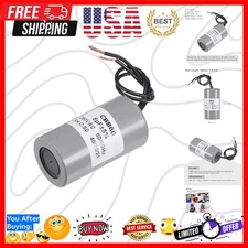 Run Capacitor 8uF 250V AC 2 Wires 50/60Hz Cylinder Motor Running Capacitor 65...