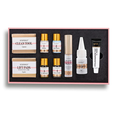 Dropshipping ICONSIGN Lash Lift Kit and Brow Dye Tint Kit Lifting Eyelashes Brow