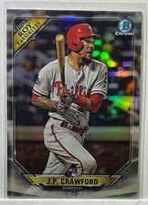 2018  Bowman #ROYF-JC J.P. Crawford ROY Favorites Refractors Phillies