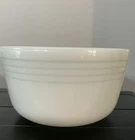 Vintage Hamilton Beach Mixer Pyrex Milk Glass Large Bowl #31 8.5" Diameter