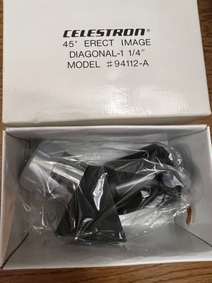 Celestron 94112-A Erect Image Diagonal Prism for Refractor and Schmidt Casseg...
