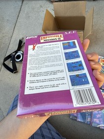 MISSION IMPOSSIBLE 2 1987 EPYX S.E.I. NES CASE (6 Copies) SEALED