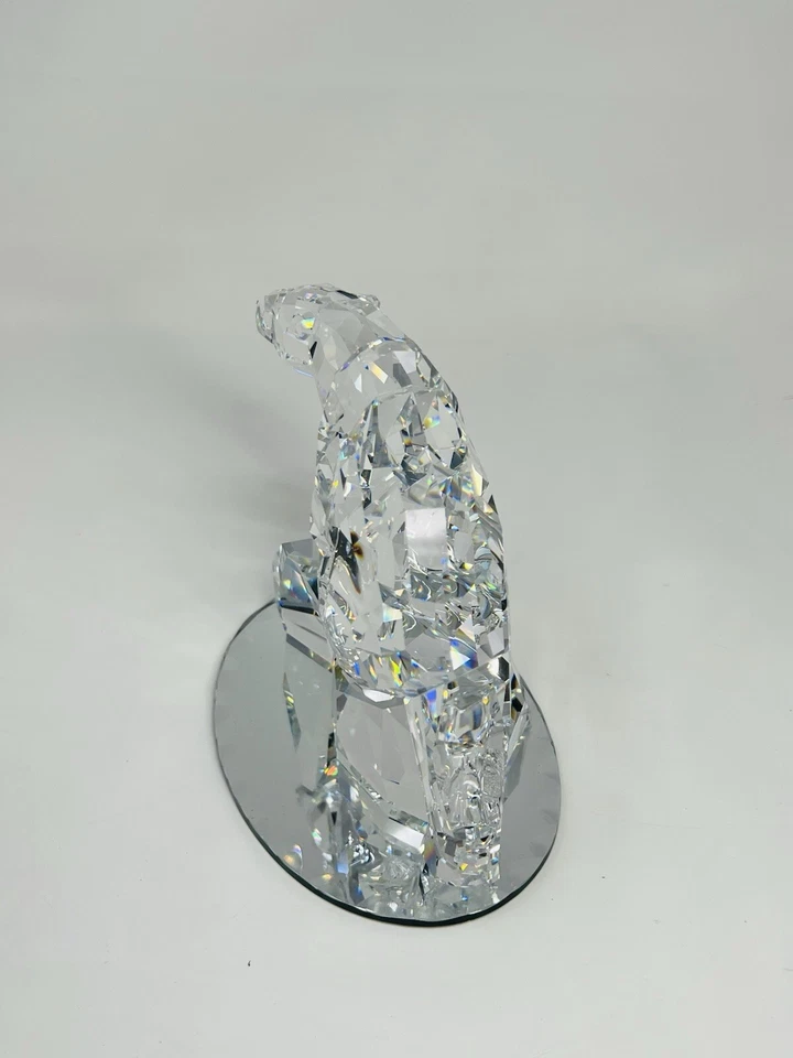 Swarovski Polar Bear Nanuc Austrian Clear Crystal LARGE Figurine 837477 - Image 4 of 4