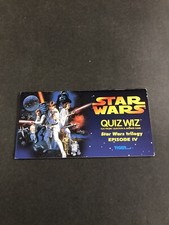 star wars Tiger electronics quiz wiz Manual only