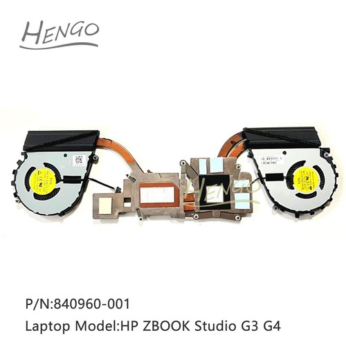 Ventilador de CPU para Hp Zbook Studio G4 Mobile Workstation