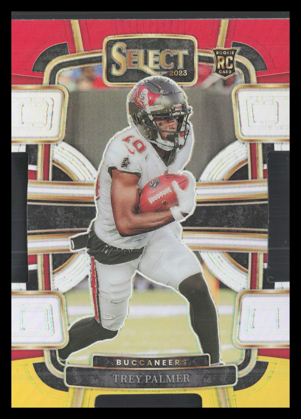 2023 Select Prizm Red and Yellow Die Cut #94 Trey Palmer