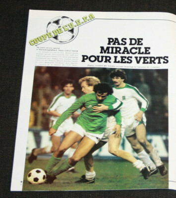 Football Onze N°47 1979 - Spécial Europe, ASSE 6-0 PSV, Poster Platini, Carte Mondial 78