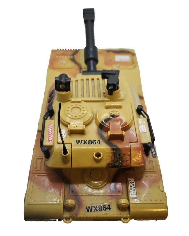 Tanque de la Fuerza Militar Buddy-L 1993 de colección M1 Abrams juguete fundido a presión sonido/luz FUNCIONA Foto 3 de 4