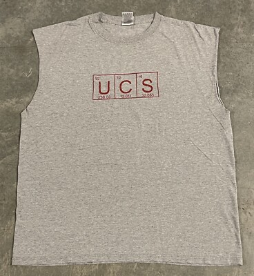 Stony Brook University Chemistry Atoms Funny Graphic Sleeveless T-Shirt XL