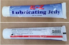 Chester E-Z EZ Lube Lubricating Jelly Diagnostic Flip-Top Tube Sterile 4oz USA