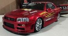 1/10 Scale RC Nissan Skyline GT-R R34 Body Drift Rwd 2wd Mst Yokomo Tamiya TT02