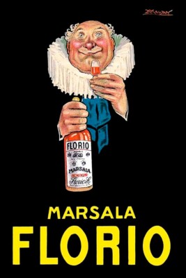 Poster Targa Florio – Publicité Automobile – Affiche 50x70 Cm – Fabriqué En Italie