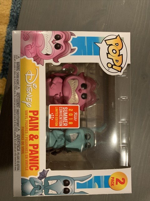 Funko Pop Disney Pain and Panic Hercules SDCC 2018 Plus Hard Protector for sale online | eBay