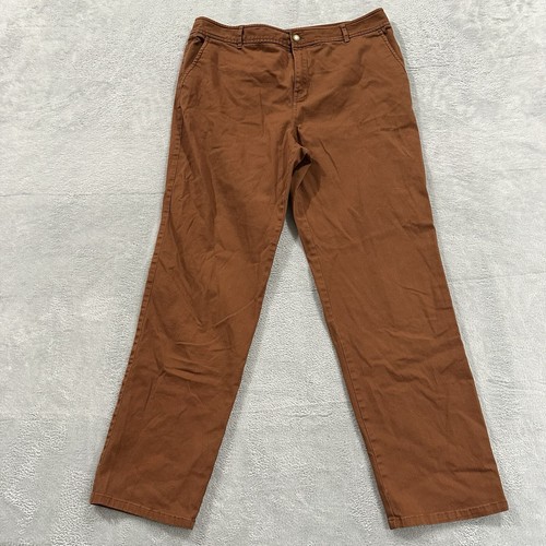 Pendleton Jeans Women's 14 Brown Straight Leg Pants Casual