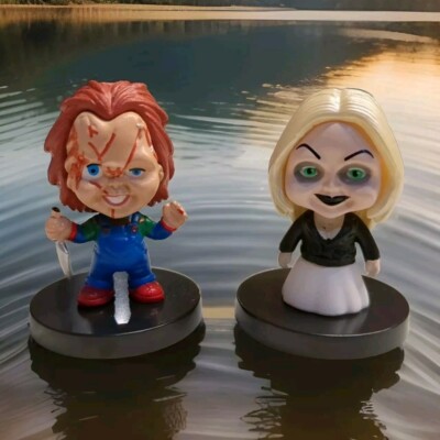 2''  Horror Mini-Action Figure. Chucky & Bride Of Chucky - Child's Play - Tiffany