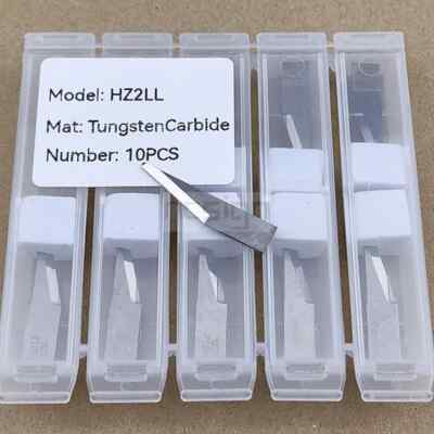 10pcs Comelz HZ2LL Plotter Oscillating Blade Vibrating Knife Tungsten Carbide