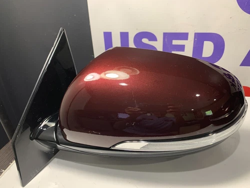 2016-2019 Kia Sorento Driver Left Side View Power Door Mirror Burgundy87610C6240