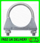 63 mm (2 1/2") Steel Twin Bolt 'U' Exhaust Clamp [PEC11C]