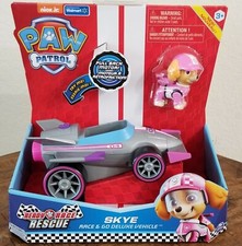 Paw Patrol Skye Race  Go Deluxe Vehicle - Ready Race Rescue - NEW
