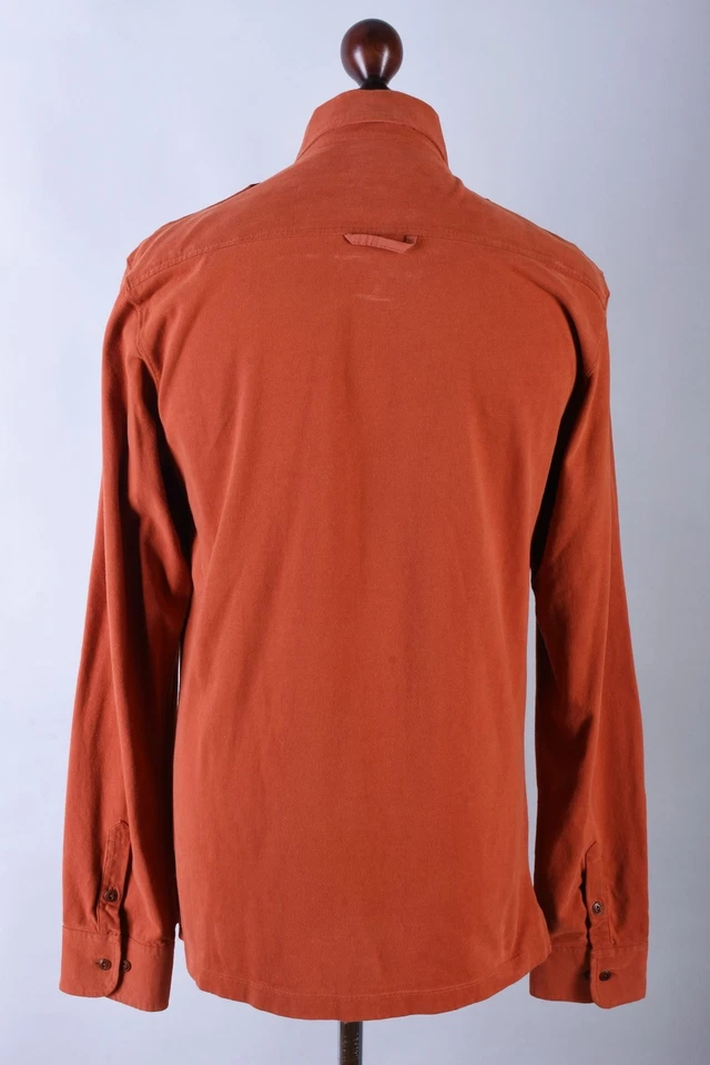 Camisa Hackett Mayfair Clásica Manga Larga Medio Botón Talla M Foto 4 de 4