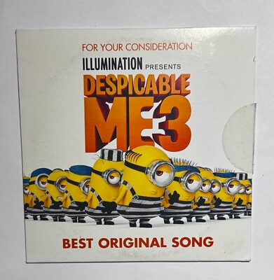 Despicable 3 CD Pharrell Williams There's Something FYC For Your Consideration